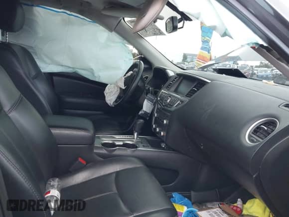 2019 Nissan Pathfinder SL with VIN 5N1DR2MN0KC590819, listed as a IAAI auction lot 41534263 with 75,580 mi miles and . Bid and sale history available at DreamBid. Image 5.