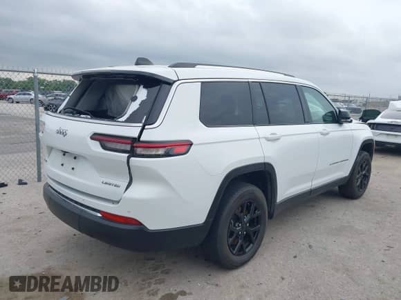 2023 Jeep Grand Cherokee Limited z VIN 1C4RJKBG8P8889099, wystawiony jako IAAI lot #42398911 z przebiegiem 27 998 mil mil oraz . Historia ofert i sprzedaży dostępna na DreamBid. Obrazek 4.