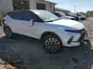 2024 Chevrolet Blazer RS with VIN 3GNKBKRS3RS213606, listed as a Copart auction lot 84360145 with 15,521 mi miles and Salvage title. Bid and sale history available at DreamBid. Image 4.