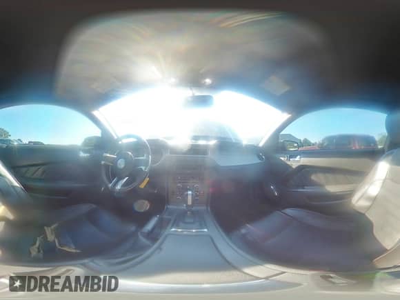 2014 Ford Mustang V6 with VIN 1ZVBP8AM6E5223655, listed as a Copart auction lot 80724685 with 154,036 mi miles and Salvage title. Bid and sale history available at DreamBid. Image 14.