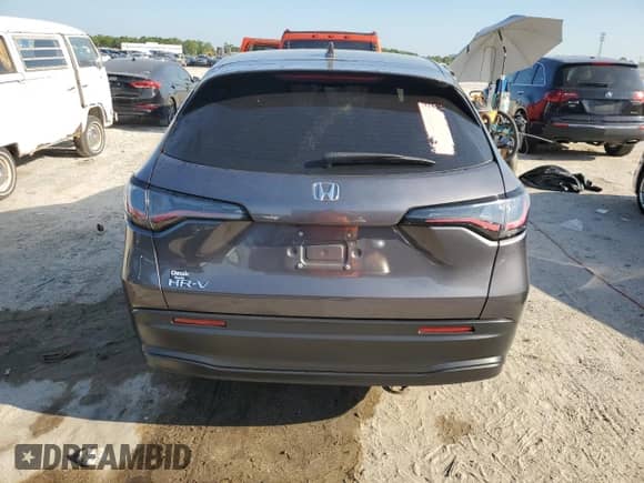 2025 Honda HR-V LX with VIN 3CZRZ1H32SM725434, listed as a Copart auction lot 81020515 with 47,833 mi miles and Salvage title. Bid and sale history available at DreamBid. Image 6.