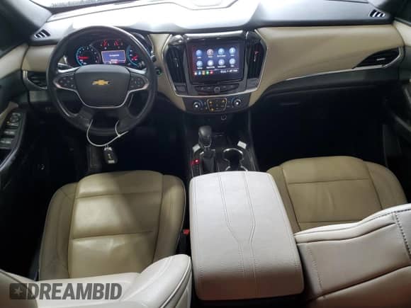 2022 Chevrolet Traverse LT с VIN 1GNEVHKW2NJ105266, выставлен на аукционе Copart как лот 57639415 с пробегом 97 798 миль миль и Чистый • Clean title. История ставок и продаж доступна на DreamBid. Изображение 8.