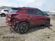 2024 Chevrolet TrailBlazer LT with VIN KL79MPS20RB054660, listed as a Copart auction lot 69027315 with 13,504 mi miles and Salvage title. Bid and sale history available at DreamBid. Image 3.