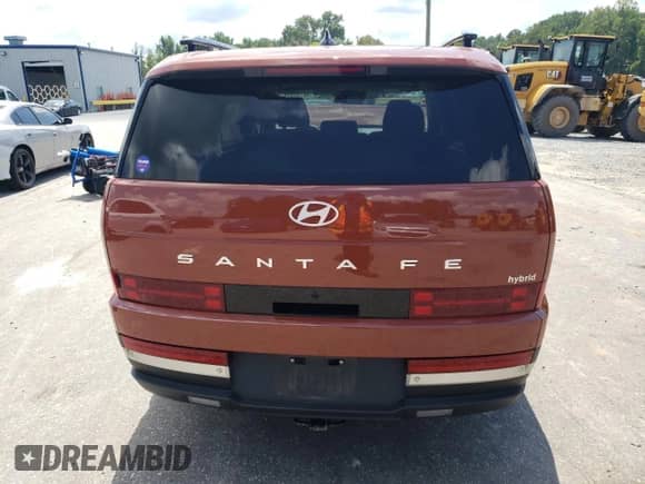 2024 Hyundai Santa Fe Limited with VIN 5NMP34G15RH016333, listed as a Copart auction lot 68762275 with 13,878 mi miles and Salvage title. Bid and sale history available at DreamBid. Image 6.