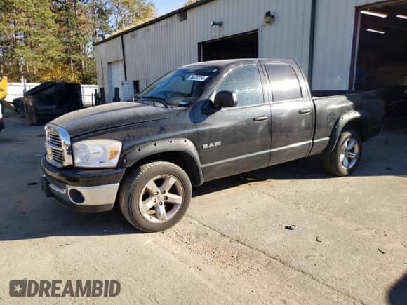 2008 Dodge 1500 ST with VIN 1D7HU18N98S545407, listed as a Copart auction lot 76030354 with 147,345 mi miles and Salvage title. Bid and sale history available at DreamBid. Image 1.