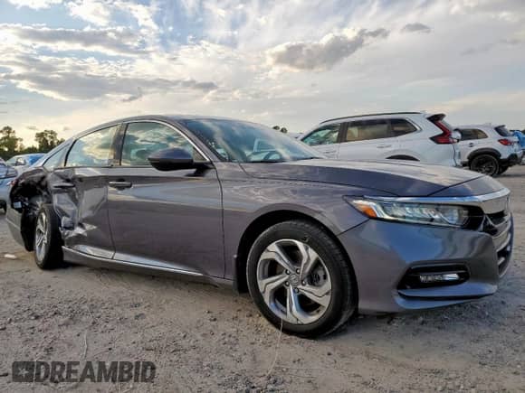 2019 Honda Accord EX-L with VIN 1HGCV2F56KA018868, listed as a Copart auction lot 85637705 with 71,452 mi miles and Salvage title. Bid and sale history available at DreamBid. Image 4.