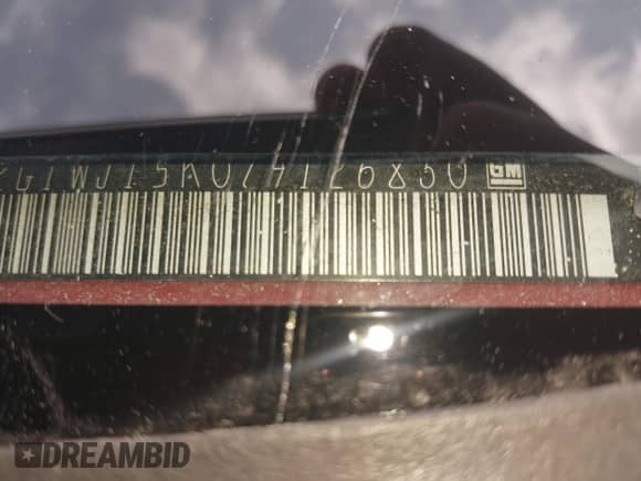 2007 Chevrolet Monte Carlo LS с VIN 2G1WJ15K079126830, выставлен на аукционе IAAI как лот 41950795 с пробегом 191 079 миль миль и . История ставок и продаж доступна на DreamBid. Изображение 9.