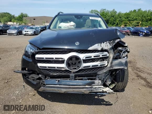 2021 Mercedes-Benz GLS 450 with VIN 4JGFF5KE4MA381829, listed as a Copart auction lot 60366955 with Not provided miles and Salvage title. Bid and sale history available at DreamBid. Image 5.