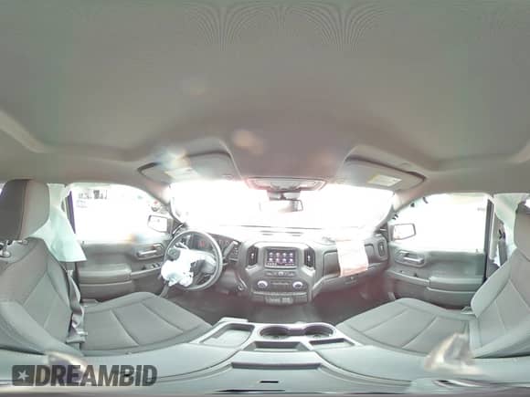 2025 GMC Sierra 1500 Pro with VIN 1GTPHAEK7SZ155229, listed as a Copart auction lot 67816195 with 1,998 mi miles and Salvage title. Bid and sale history available at DreamBid. Image 14.