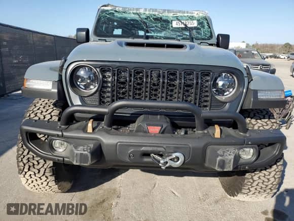 2024 Jeep Wrangler Rubicon 392 with VIN 1C4RJXSJ1RW304189, listed as a Copart auction lot 45118255 with 6,115 mi miles and Salvage title. Bid and sale history available at DreamBid. Image 5.