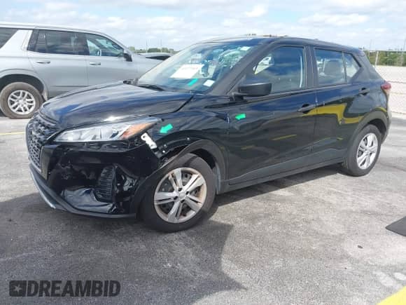 2024 Nissan Kicks S with VIN 3N1CP5BV3RL484358, listed as a IAAI auction lot 43477369 with 36,046 mi miles and . Bid and sale history available at DreamBid. Image 2.