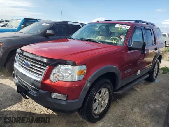 2006 Ford Explorer XLT с VIN 1FMEU63866UB06450, выставлен на аукционе Copart как лот 78159964 с пробегом Не указан миль и На запчасти • Non repairable. История ставок и продаж доступна на DreamBid. Изображение 1.