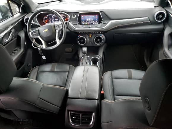 2022 Chevrolet Blazer Premier с VIN 3GNKBFRS7NS136546, выставлен на аукционе Copart как лот 81519594 с пробегом 34 151 миль миль и Списание • Salvage title. История ставок и продаж доступна на DreamBid. Изображение 8.