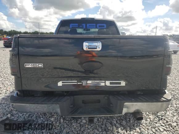 2005 Ford F-150 XLT with VIN 1FTPX12595FB26709, listed as a Copart auction lot 82368815 with 162,849 mi miles and Salvage title. Bid and sale history available at DreamBid. Image 6.