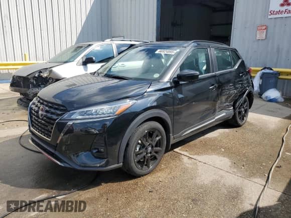2024 Nissan Kicks SR with VIN 3N1CP5DV4RL542393, listed as a Copart auction lot 66924895 with 5,120 mi miles and Salvage title. Bid and sale history available at DreamBid. Image 1.