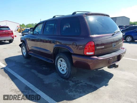 2003 Dodge Durango SLT with VIN 1D4HS48N33F607020, listed as a IAAI auction lot 42627038 with Not provided miles and . Bid and sale history available at DreamBid. Image 3.