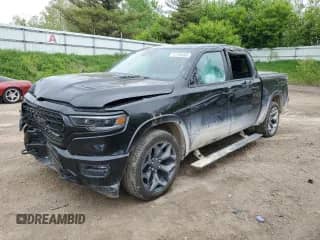 2022 Ram 1500 Limited with VIN 1C6SRFHM8NN271687, listed as a Copart auction lot 57150965 with 48,315 mi miles and Clean title. Bid and sale history available at DreamBid. Image 1.