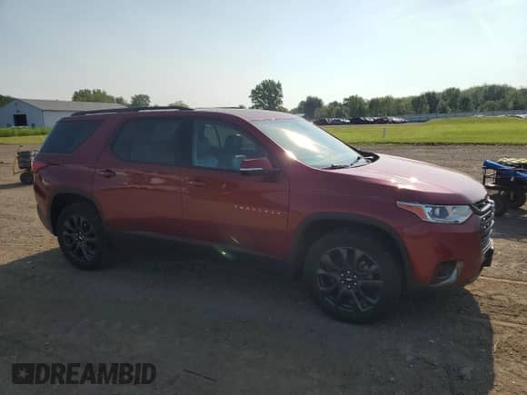 2019 Chevrolet Traverse RS с VIN 1GNERJKX6KJ128792, выставлен на аукционе Copart как лот 66197165 с пробегом 80 107 миль миль и Списание • Salvage title. История ставок и продаж доступна на DreamBid. Изображение 4.