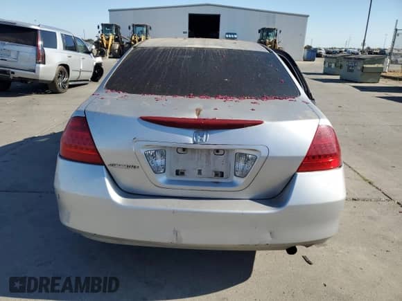 2007 Honda Accord LX SE with VIN 1HGCM55307A125412, listed as a Copart auction lot 65572495 with 230,048 mi miles and Salvage title. Bid and sale history available at DreamBid. Image 6.