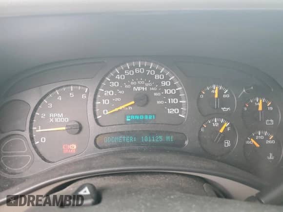 2005 Chevrolet Silverado 1500 Z71 with VIN 2GCEK13T051203705, listed as a Copart auction lot 90085835 with 181,125 mi miles and Clean title. Bid and sale history available at DreamBid. Image 9.