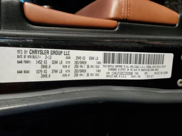 2012 Jeep Grand Cherokee Overland z VIN 1C4RJFCG2CC252898, wystawiony jako Copart lot #80726185 z przebiegiem 91 276 mil mil oraz Szkoda całkowita • Salvage title. Historia ofert i sprzedaży dostępna na DreamBid. Obrazek 13.