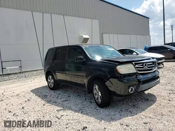 2014 Honda Pilot EX-L with VIN 5FNYF3H56EB014853, listed as a Copart auction lot 81416595 with 133,405 mi miles and Salvage title. Bid and sale history available at DreamBid. Image 14.