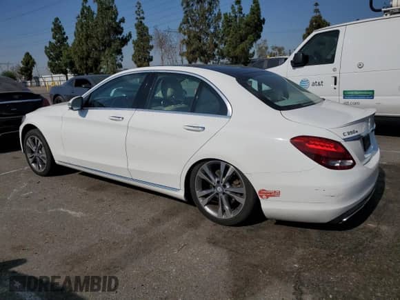 2016 Mercedes-Benz C 350e with VIN 55SWF4HB5GU165039, listed as a Copart auction lot 65015765 with 70,265 mi miles and Clean title. Bid and sale history available at DreamBid. Image 2.