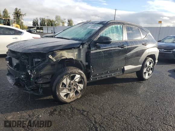2024 Hyundai Kona SEL с VIN KM8HBCAB9RU146560, выставлен на аукционе Copart как лот 76698014 с пробегом 2 488 миль миль и Списание • Salvage title. История ставок и продаж доступна на DreamBid. Изображение 1.