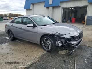 2025 Hyundai Elantra SEL Convenience z VIN KMHLS4DG4SU018014, wystawiony jako Copart lot #87438875 z przebiegiem 8 117 mil mil oraz Czysty tytuł • Clean title. Historia ofert i sprzedaży dostępna na DreamBid. Obrazek 4.