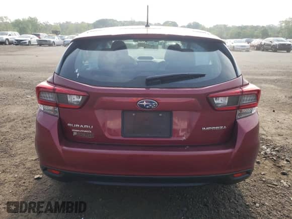 2023 Subaru Impreza with VIN 4S3GTAB66P3709621, listed as a Copart auction lot 59933445 with 13,136 mi miles and Salvage title. Bid and sale history available at DreamBid. Image 6.