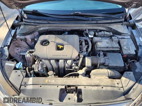 2020 Hyundai Elantra Value Edition with VIN KMHD84LF9LU977504, listed as a Copart auction lot 80218165 with 43,107 mi miles and Salvage title. Bid and sale history available at DreamBid. Image 11.