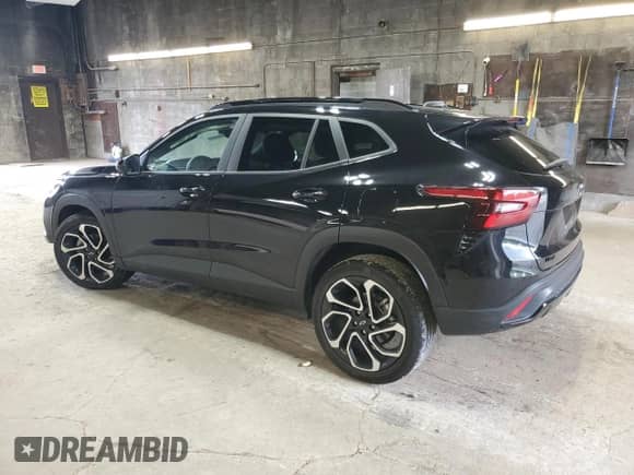 2025 Chevrolet Trax 2RS with VIN KL77LJEP7SC087217, listed as a Copart auction lot 70825195 with 17,903 mi miles and Salvage title. Bid and sale history available at DreamBid. Image 2.