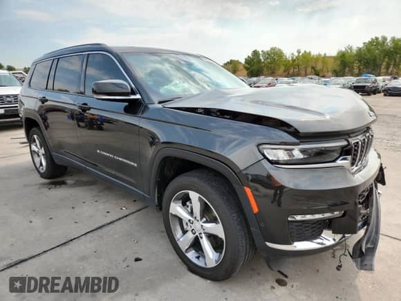 2024 Jeep Grand Cherokee Limited with VIN 1C4RJKBG2R8938252, listed as a Copart auction lot 69069785 with 23,793 mi miles and Salvage title. Bid and sale history available at DreamBid. Image 4.