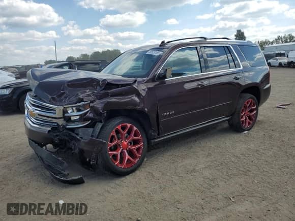 2017 Chevrolet Tahoe Premier with VIN 1GNSKCKC3HR260967, listed as a Copart auction lot 80626185 with 97,802 mi miles and Clean title. Bid and sale history available at DreamBid. Image 1.