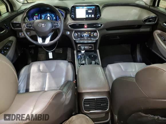 2019 Hyundai Santa Fe Limited z VIN 5NMS53AA4KH073040, wystawiony jako Copart lot #41859855 z przebiegiem 98 904 mil mil oraz Szkoda całkowita • Salvage title. Historia ofert i sprzedaży dostępna na DreamBid. Obrazek 8.