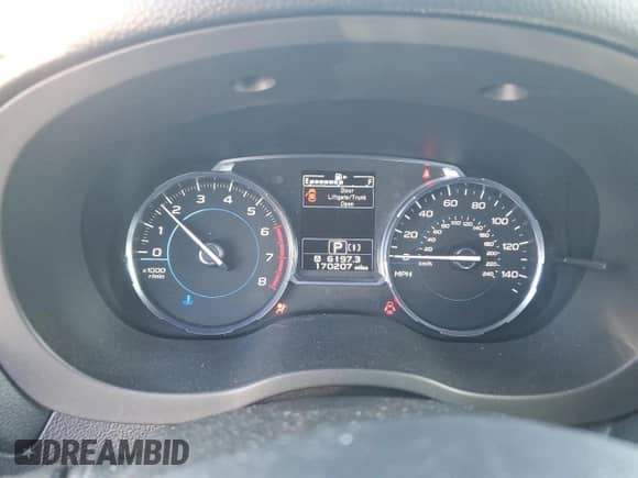 2017 Subaru Forester Touring with VIN JF2SJGTC0HH529841, listed as a Copart auction lot 83757425 with 170,207 mi miles and Clean title. Bid and sale history available at DreamBid. Image 9.