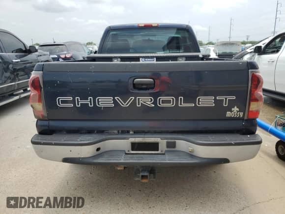 2007 Chevrolet Silverado 1500 Work Truck with VIN 1GCEC14X97Z176075, listed as a Copart auction lot 59657725 with 246,700 mi miles and Salvage title. Bid and sale history available at DreamBid. Image 6.