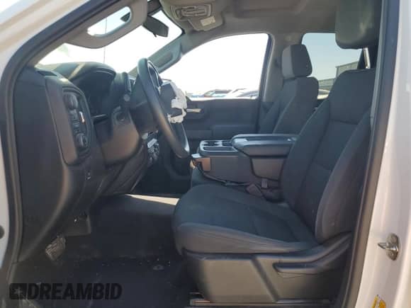 2021 Chevrolet Silverado 1500 Custom with VIN 1GCRYBEK0MZ225378, listed as a Copart auction lot 54928785 with Not provided miles and Non repairable. Bid and sale history available at DreamBid. Image 7.