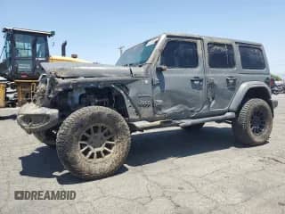 2021 Jeep Wrangler Unlimited Sahara с VIN 1C4HJXEG8MW866532, выставлен на аукционе Copart как лот 63156915 с пробегом 28 239 миль миль и Списание • Salvage title. История ставок и продаж доступна на DreamBid. Изображение 1.
