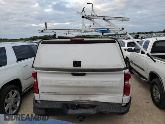 2023 Chevrolet Silverado 1500 Work Truck with VIN 3GCPDAEK4PG305607, listed as a Copart auction lot 48935655 with 10,480 mi miles and Salvage title. Bid and sale history available at DreamBid. Image 6.