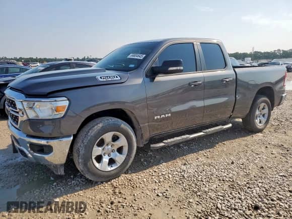 2022 Ram 1500 Big Horn с VIN 1C6RREBT1NN126337, выставлен на аукционе Copart как лот 69804645 с пробегом 53 434 миль миль и Списание • Salvage title. История ставок и продаж доступна на DreamBid. Изображение 1.