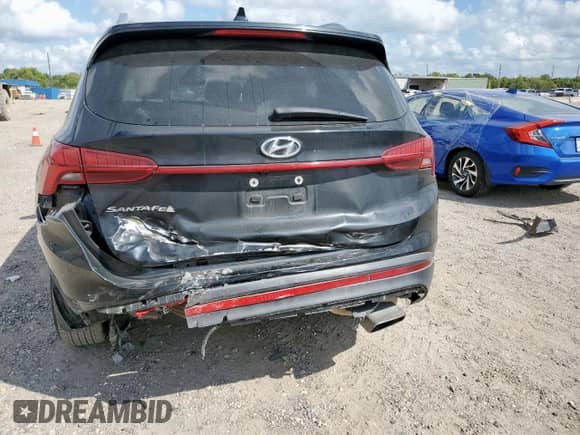 2021 Hyundai Santa Fe SEL с VIN 5NMS64AJ9MH360489, выставлен на аукционе Copart как лот 80293335 с пробегом 93 327 миль миль и Списание • Salvage title. История ставок и продаж доступна на DreamBid. Изображение 6.