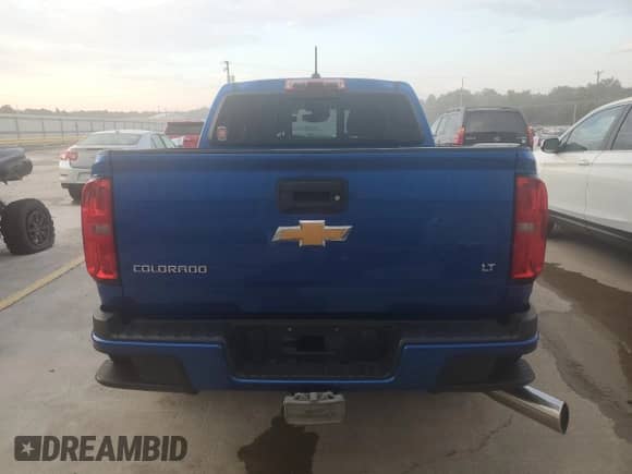 2018 Chevrolet Colorado 4WD LT with VIN 1GCPTCE17J1115683, listed as a Copart auction lot 80789505 with 118,185 mi miles and Salvage title. Bid and sale history available at DreamBid. Image 6.