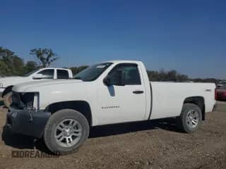 2010 Chevrolet Silverado 1500 Work Truck with VIN 1GCPKPE08AZ130356, listed as a Copart auction lot 74131264 with 145,919 mi miles and Salvage title. Bid and sale history available at DreamBid. Image 1.