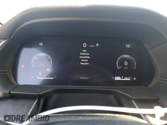 2024 Jeep Grand Cherokee Altitude with VIN 1C4RJHAG6R8574437, listed as a Copart auction lot 54568955 with 10,824 mi miles and Salvage title. Bid and sale history available at DreamBid. Image 9.