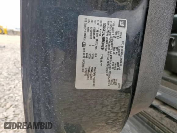 2013 Chevrolet Tahoe с VIN 1GNSKDEJ2DR287894, выставлен на аукционе Copart как лот 81881825 с пробегом 159 823 миль миль и Списание • Salvage title. История ставок и продаж доступна на DreamBid. Изображение 13.