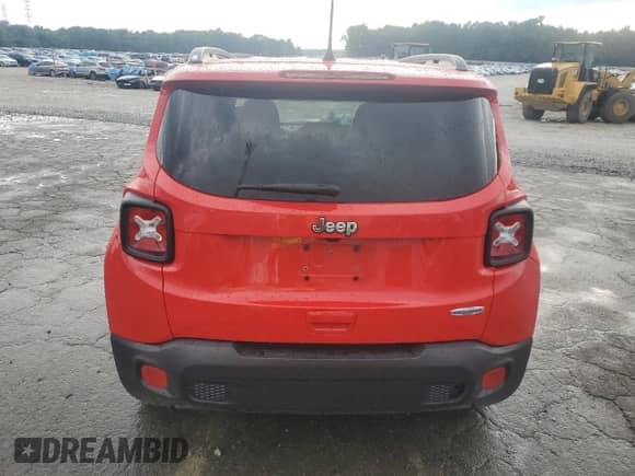 2018 Jeep Renegade Altitude with VIN ZACCJABB2JPG68733, listed as a Copart auction lot 67998775 with 155,471 mi miles and Salvage title. Bid and sale history available at DreamBid. Image 6.