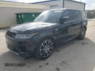 2019 Land Rover Range Rover Sport HSE with VIN SALWR2RU6KA868060, listed as a Copart auction lot 45221565 with 58,897 mi miles and Salvage title. Bid and sale history available at DreamBid. Image 1.