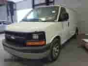 2012 Chevrolet Express Cargo with VIN 1GCSGAFX4C1137715, listed as a IAAI auction lot 42549128 with 260,377 mi miles and . Bid and sale history available at DreamBid. Image 2.
