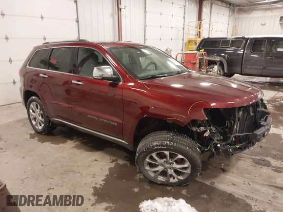 2020 Jeep Grand Cherokee Summit with VIN 1C4RJFJG3LC251228, listed as a IAAI auction lot 41278249 with 110,745 mi miles and . Bid and sale history available at DreamBid. Image 1.